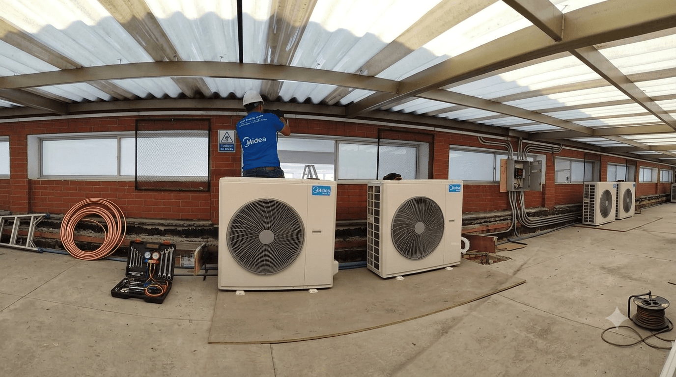 Instalación Aire Acondicionado Midea