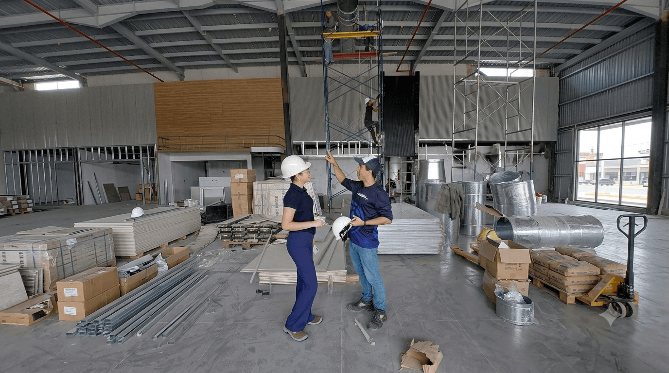 Instalación HVAC Comercial 