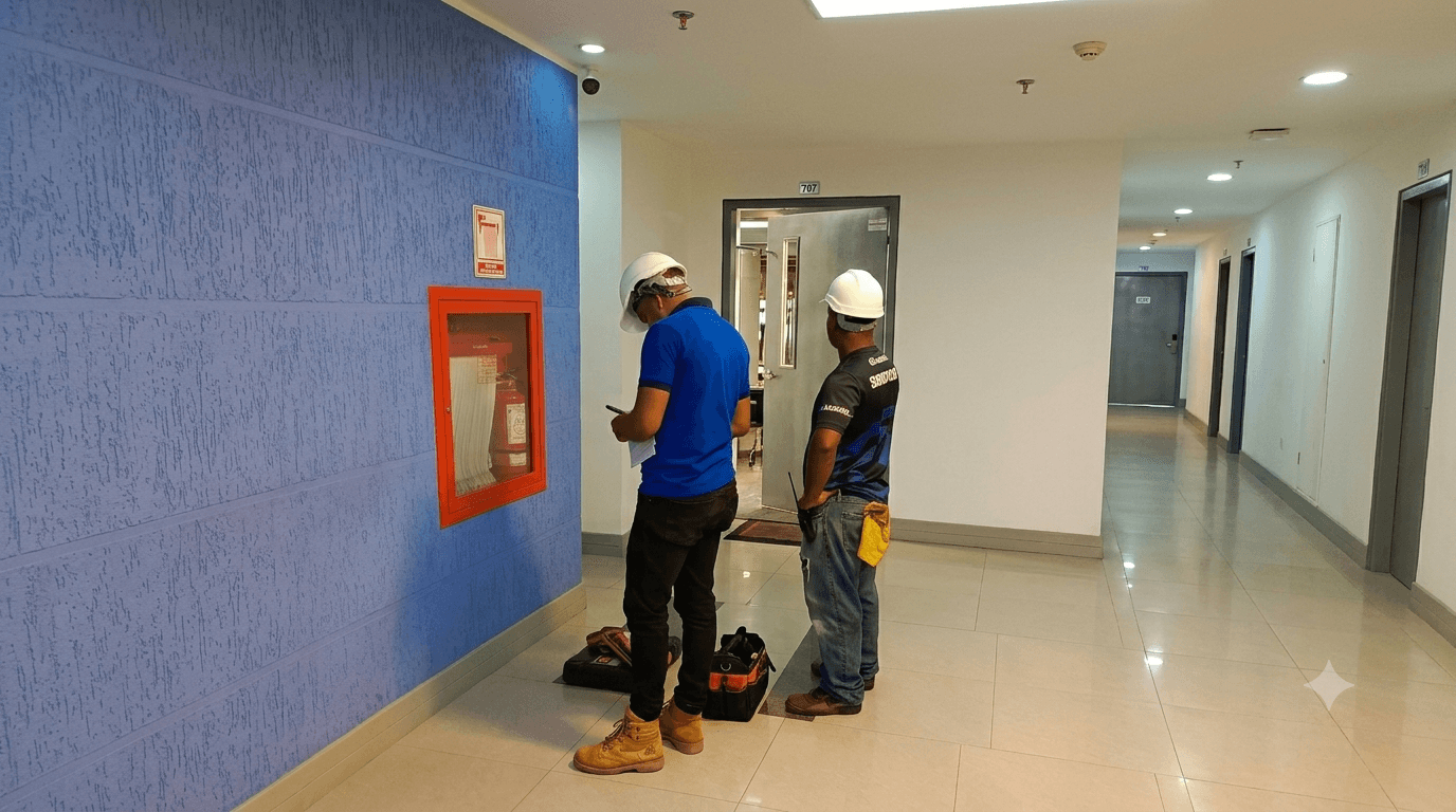 Instalación Gabinetes Sistema Contra Incendios 